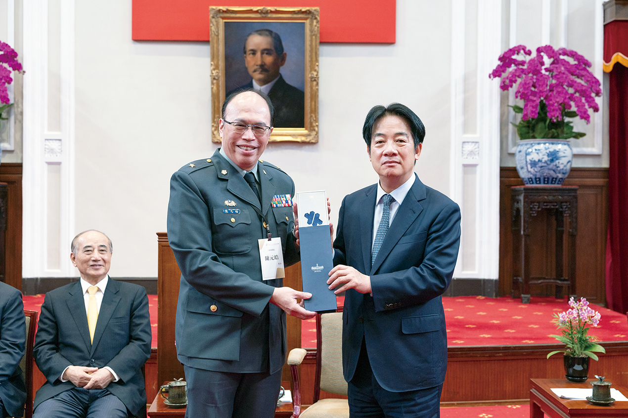 陳元皓院長獲賴總統接見